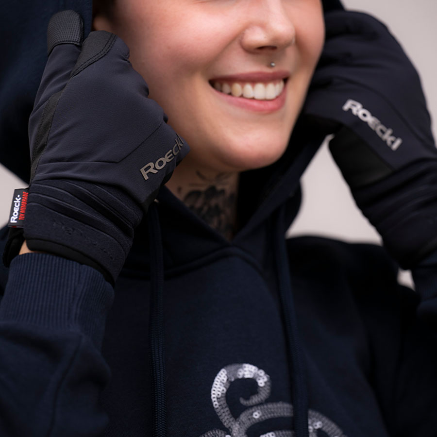 Winterrijhandschoenen Winsford Zwart