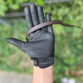 Rijhandschoenen Laila 2 Zwart Rijhandschoenen Laila 2 Zwart