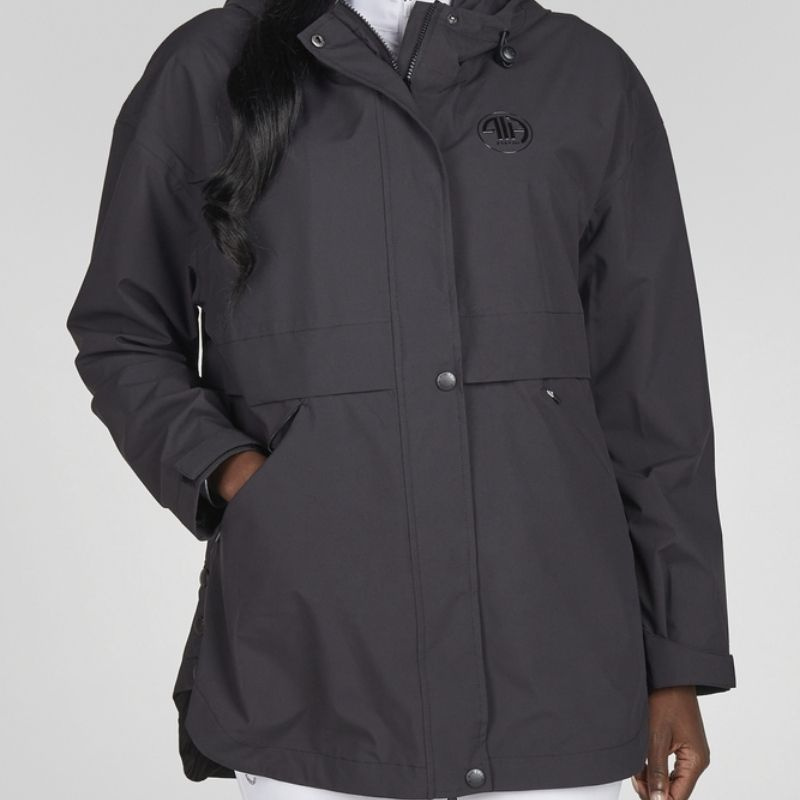 Regenjas Rain-Zip-Poncho Zwart