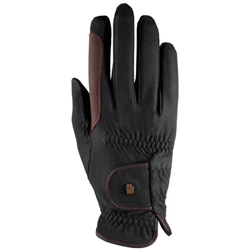 Rijhandschoen Malta Winter Zwart/Mokka