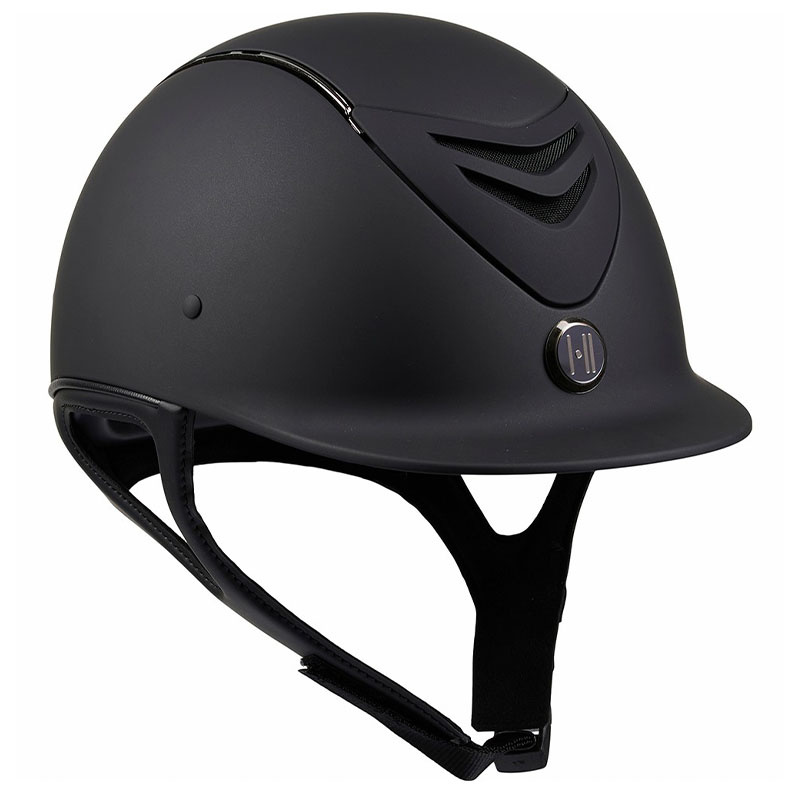 Paardrijcap Mips Defender Chroom Zwart