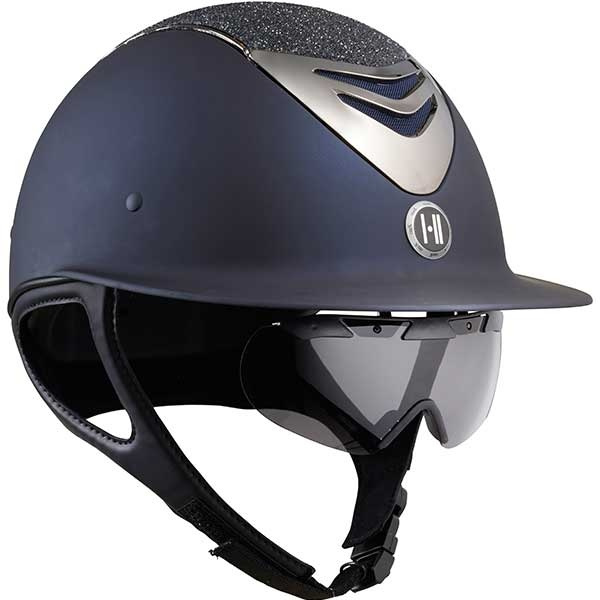 Bril voor Paardrijcap Smoke