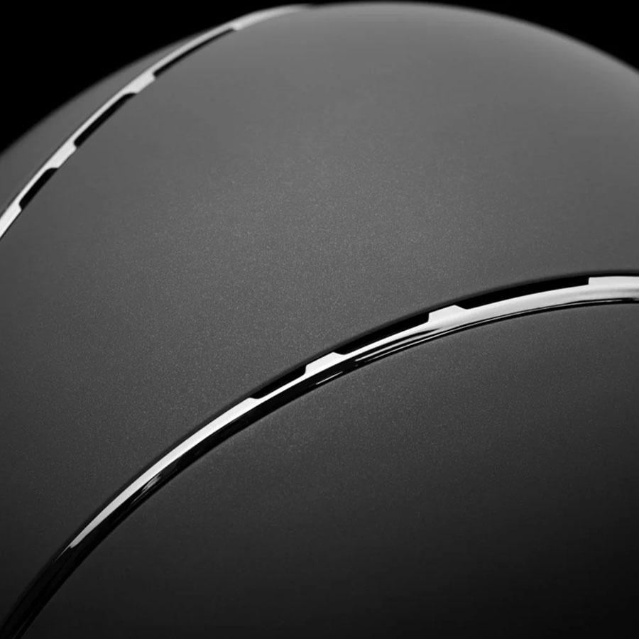 Paardrijcap Shadowmatt 2.0 Black Chrome Zwart 