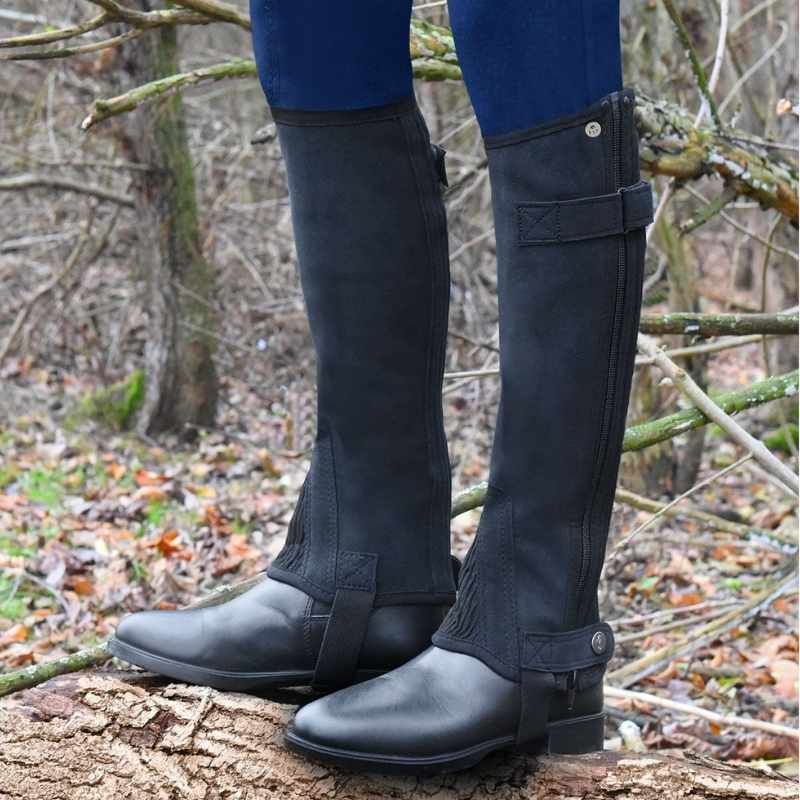 Short Chaps Kind/Junior Daily Zwart