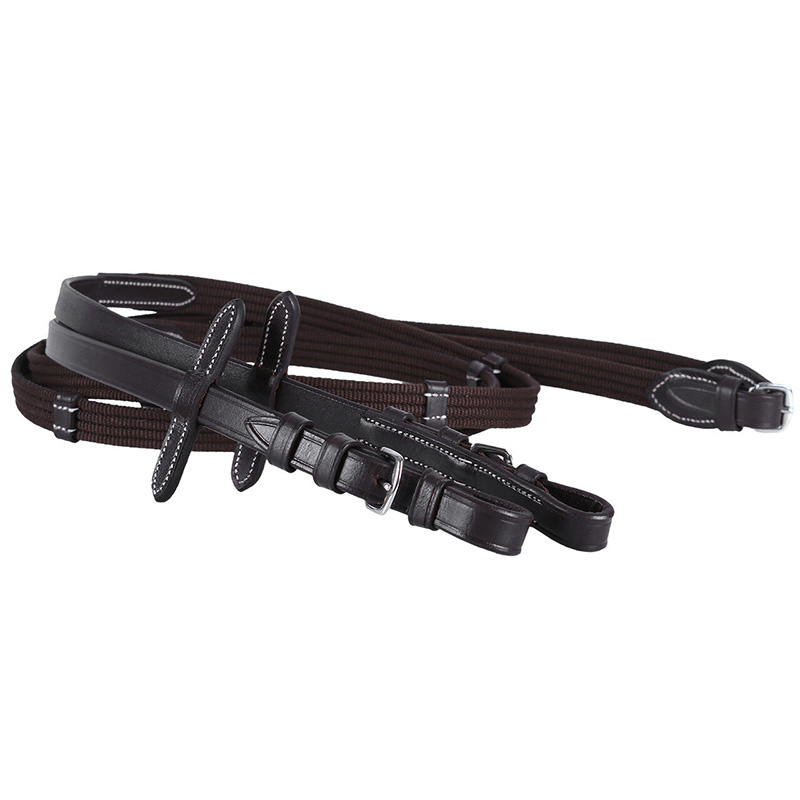 Anatomisch Hoofdstel Luxury Stitched Donkerbruin