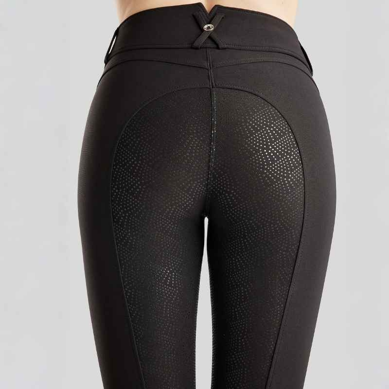 Rijbroek Megan Yati Full Grip Zwart