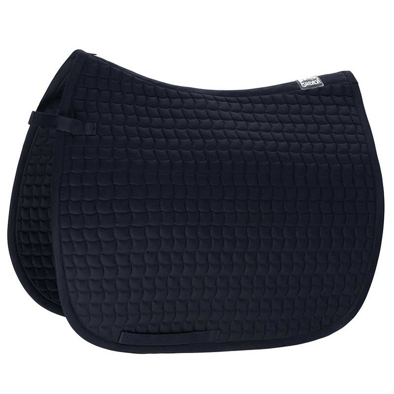Dressuurzadeldekje Katoen Marineblauw