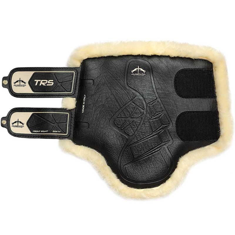 Dressuur beenbeschermers Front STS TRS Zwart