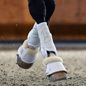 Dressuur beenbeschermers Front Absolute Front Velcro Wit Dressuur beenbeschermers Front Absolute Front Velcro Wit