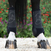 Dressuur beenbeschermers Absolute Rear Velcro Zwart Dressuur beenbeschermers Absolute Rear Velcro Zwart