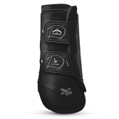 Dressuur beenbeschermers Absolute Rear Velcro Zwart Dressuur beenbeschermers Absolute Rear Velcro Zwart