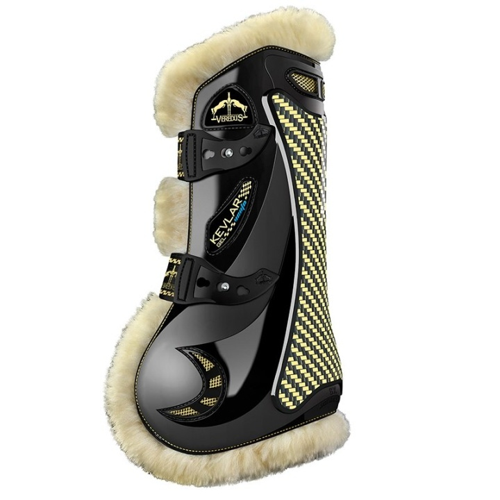Kevlar Peesbeschermers STS Zwart