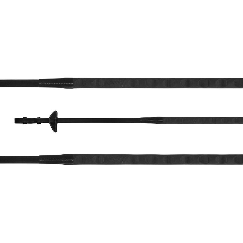 Rubberen teugels Magna Grip Selected Zwart