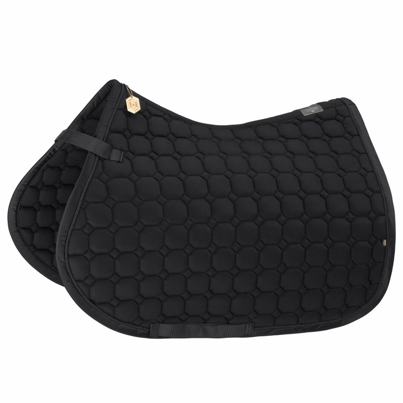 Zadeldekje Cotton Shetty Heritage Zwart