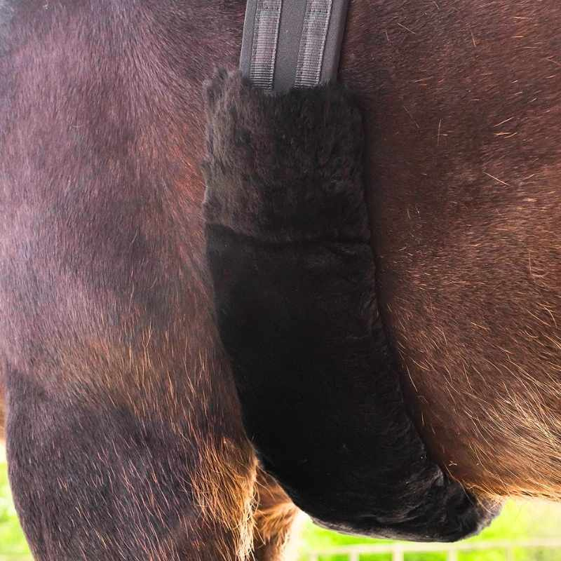 Singelhoes Lambskin Zwart