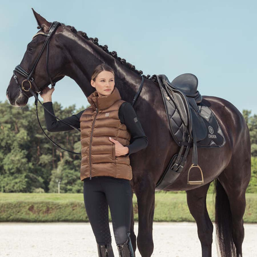 Dressuurzadeldekje Bicross Mattgloss Zwart