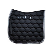 Dressuurzadeldek Glossy Wave Zwart Dressuurzadeldek Glossy Wave Zwart