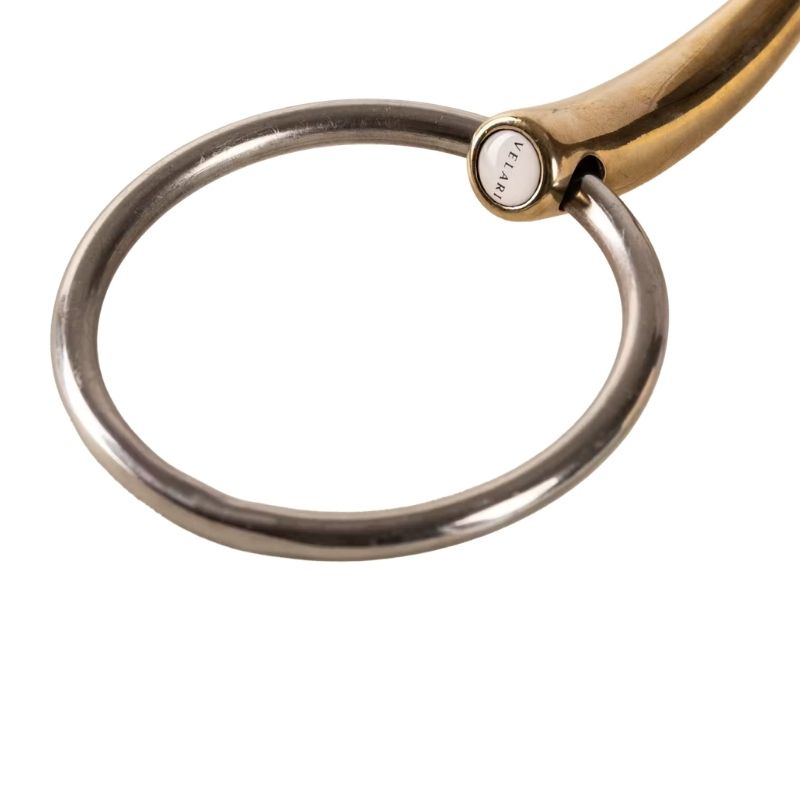 Dubbelgebroken Trens met Losse Ringen Sweet Copper 16mm