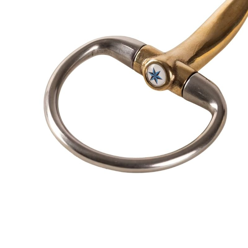 Olijfbit Enkelgebroken Sweet Copper 14mm