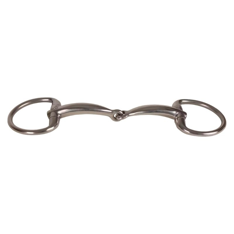 Olijfbit Enkelgebroken Stainless Steel 14mm