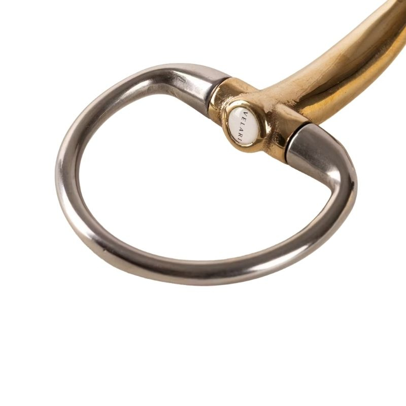 Olijfkop Dubbelgebroken Sweet Copper 14mm