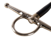 Full Cheek Bit Enkelgebroken Sweet Iron 14mm Full Cheek Bit Enkelgebroken Sweet Iron 14mm