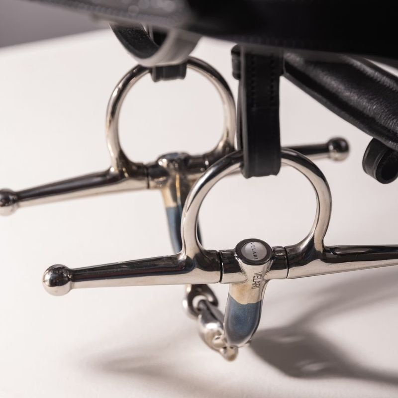 Fullcheek Bit Dubbelgebroken Sweet Iron 14mm