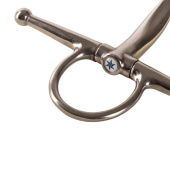 Fullcheek Bit Dubbelgebroken Stainless Steel 14mm Fullcheek Bit Dubbelgebroken Stainless Steel 14mm