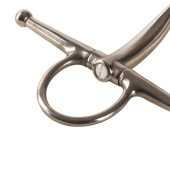 Fullcheek Bit Dubbelgebroken Stainless Steel 14mm Fullcheek Bit Dubbelgebroken Stainless Steel 14mm