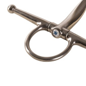 Fullcheek Bit Dubbelgebroken Stainless Steel 16mm Fullcheek Bit Dubbelgebroken Stainless Steel 16mm