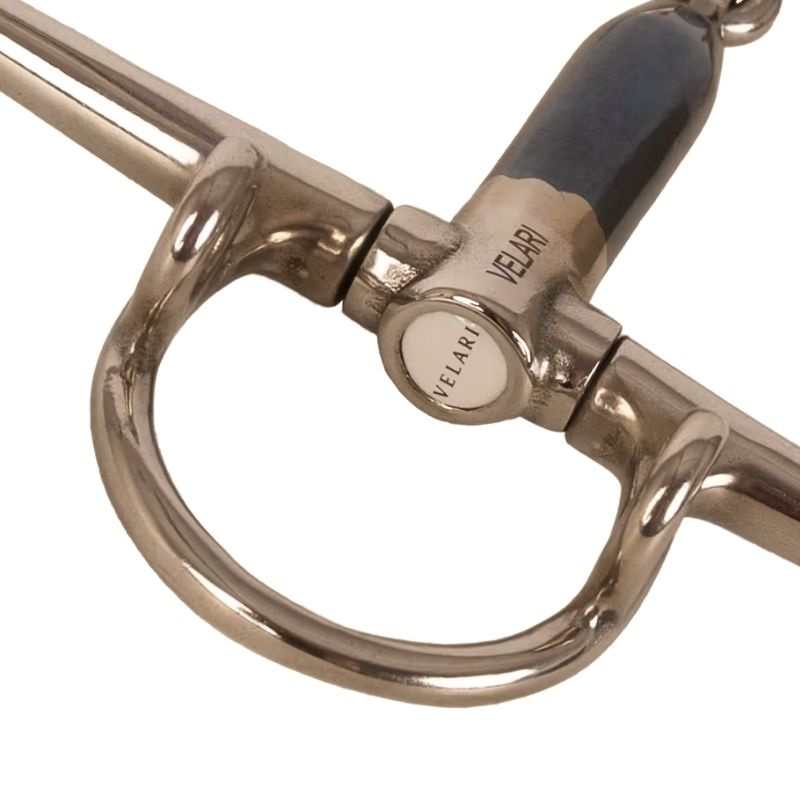 Fullcheek Gag Bit Enkelgebroken Sweet Iron 16mm