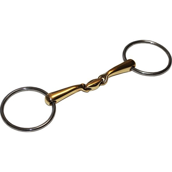 Anatomisch Dubbelgebroken trens met losse ringen