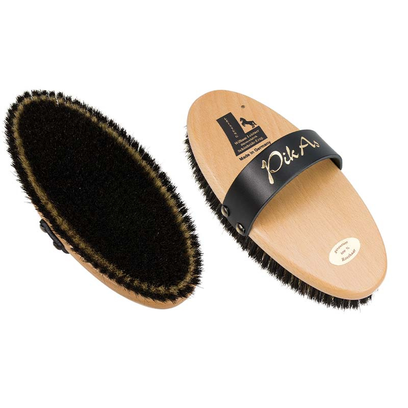 Rosborstel Pik As paardenhaar