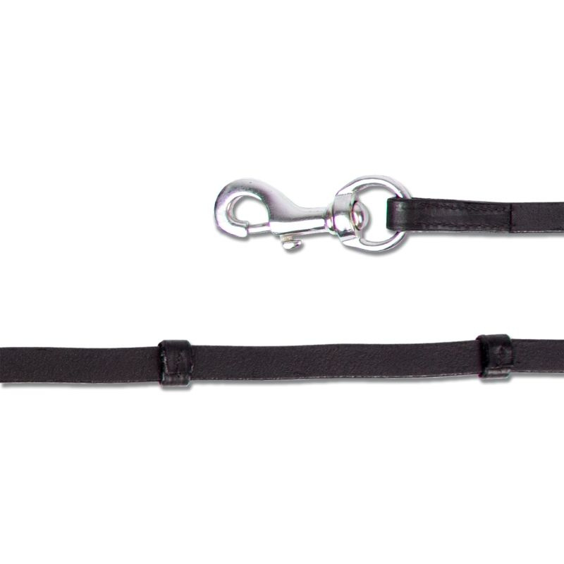 IJslandse teugels Snap Hook Zwart/Zilver