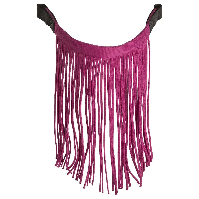 Vliegenfrontriem Basic Roze