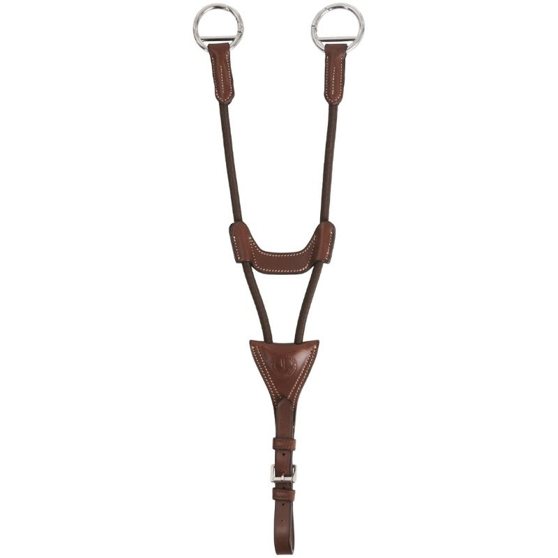 Korte martingaal Elastic Eccelente Bruin