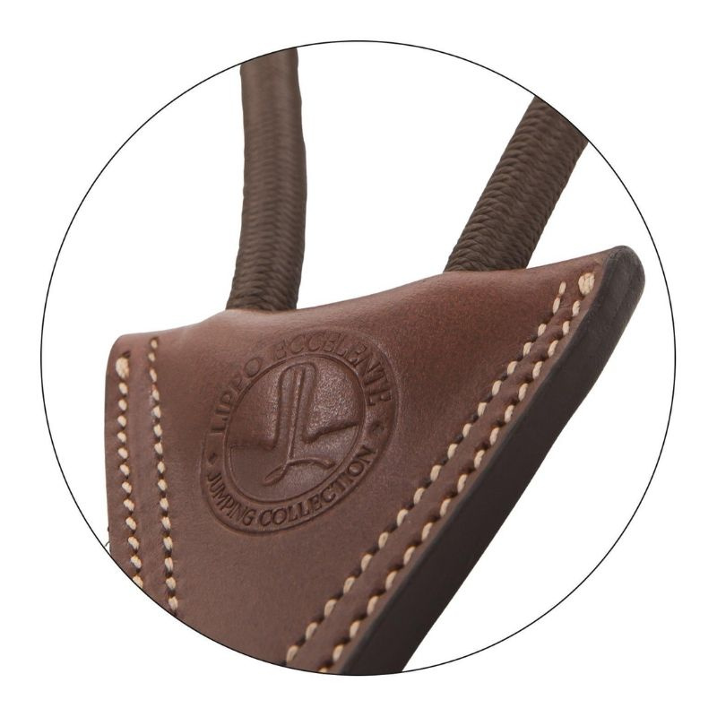 Korte martingaal Elastic Eccelente Bruin
