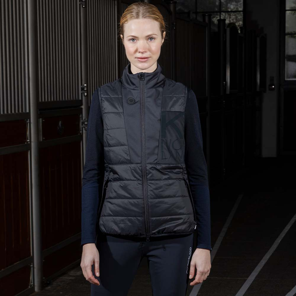 Verwarmd vest KLValero Marineblauw