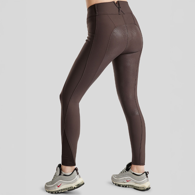 Rijbroek MoZida Refined Crystals Full Grip Bruin