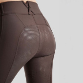 Rijbroek MoZida Refined Crystals Full Grip Bruin Rijbroek MoZida Refined Crystals Full Grip Bruin
