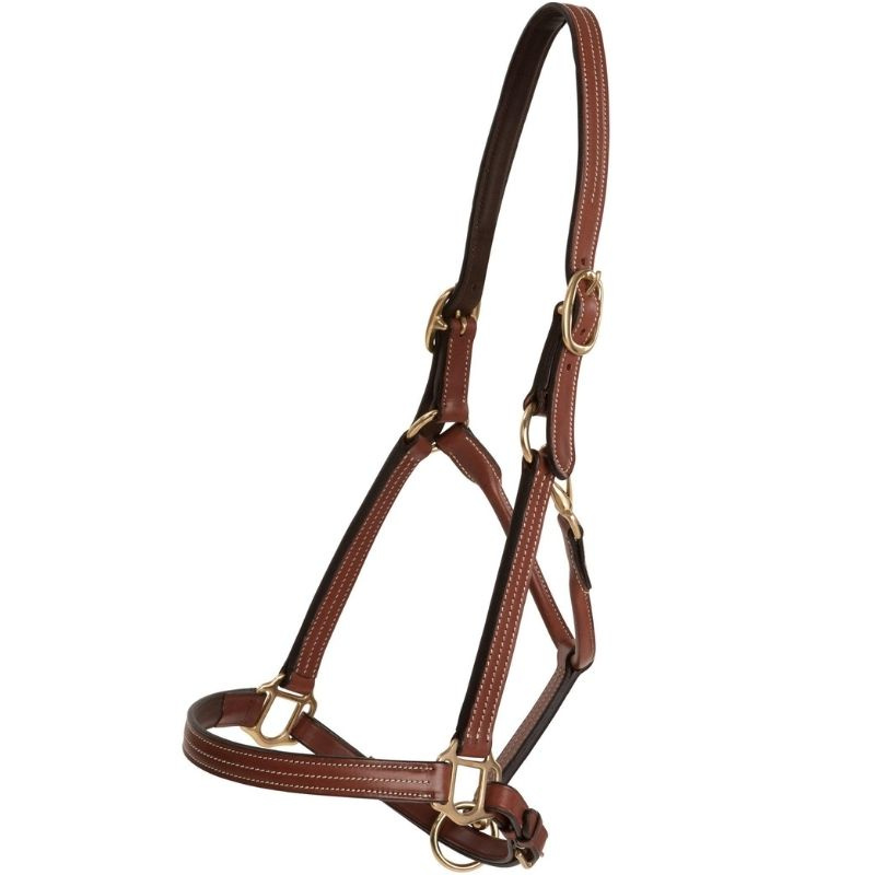 Leren halster Lexington Supreme Bruin