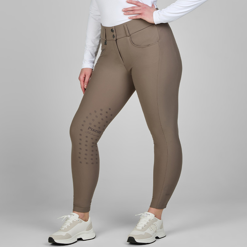 Rijbroek Amia SD Kniestukken Beige