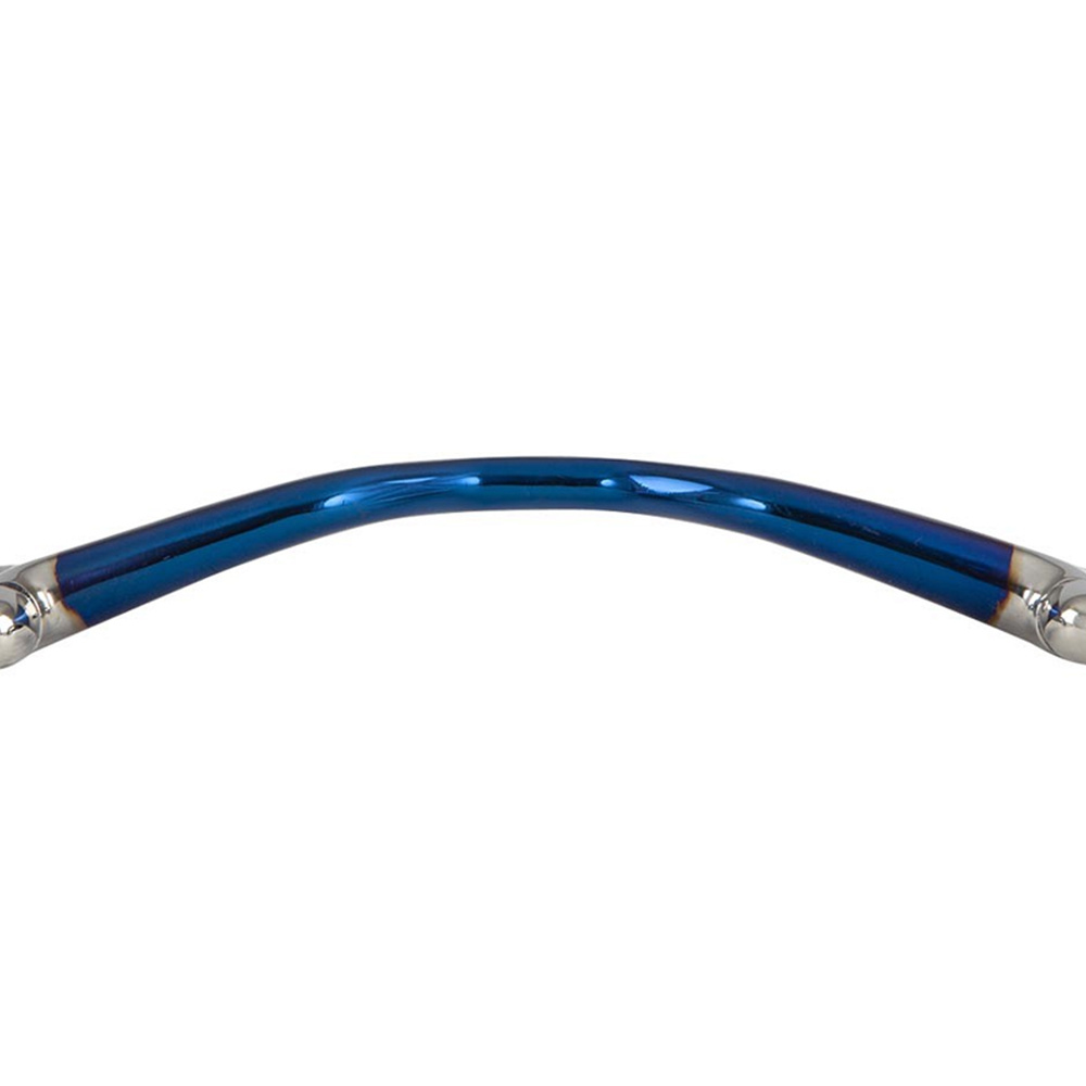 Recht Eggbet Bit met Poort Sweet Iron 14mm