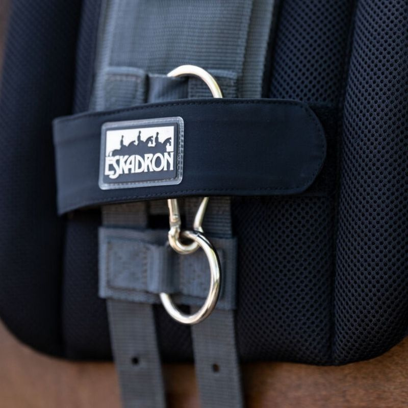 Longeringspad Mesh Zwart