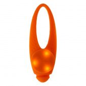 Knipperlamp Basic Siliconen LED Oranje