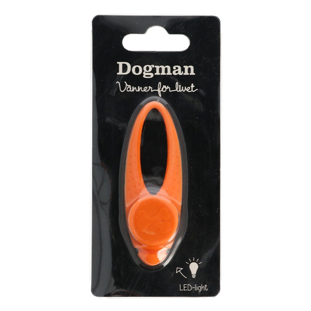 Knipperlamp Basic Siliconen LED Oranje