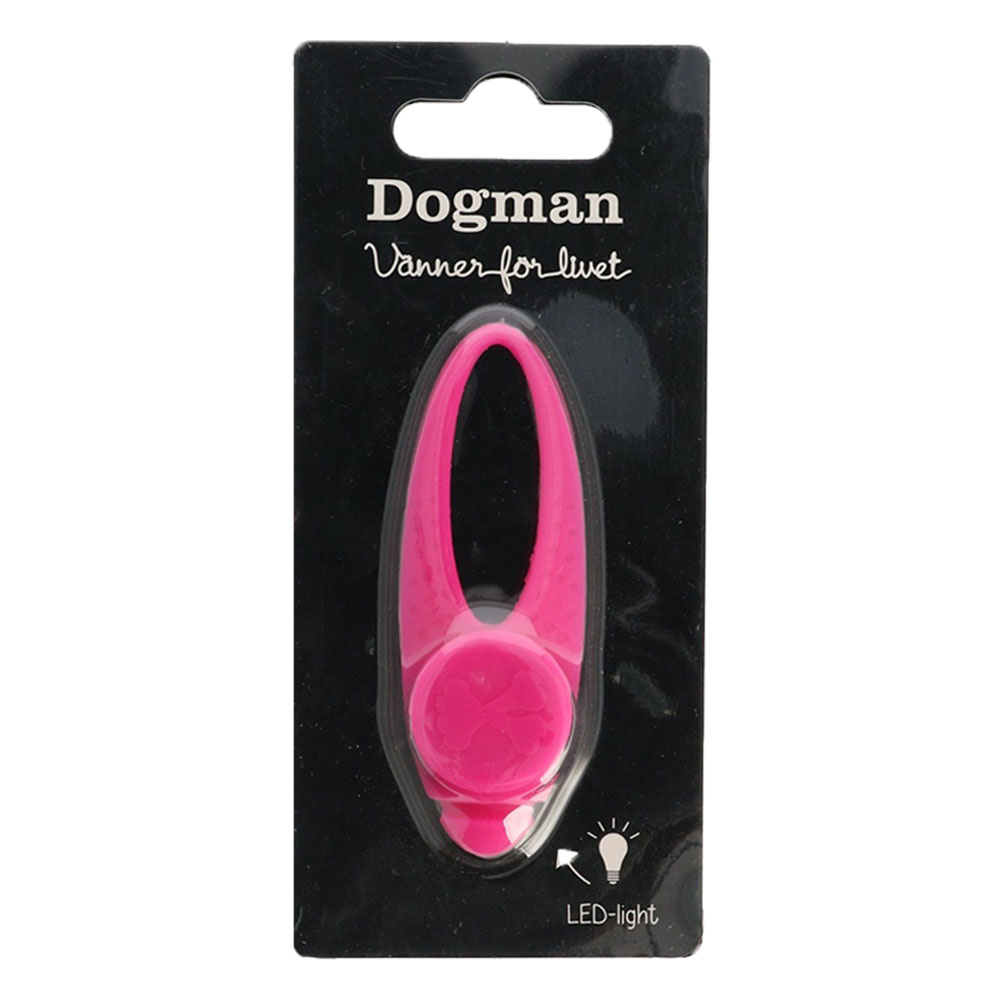 Knipperlamp Basic Siliconen LED Roze