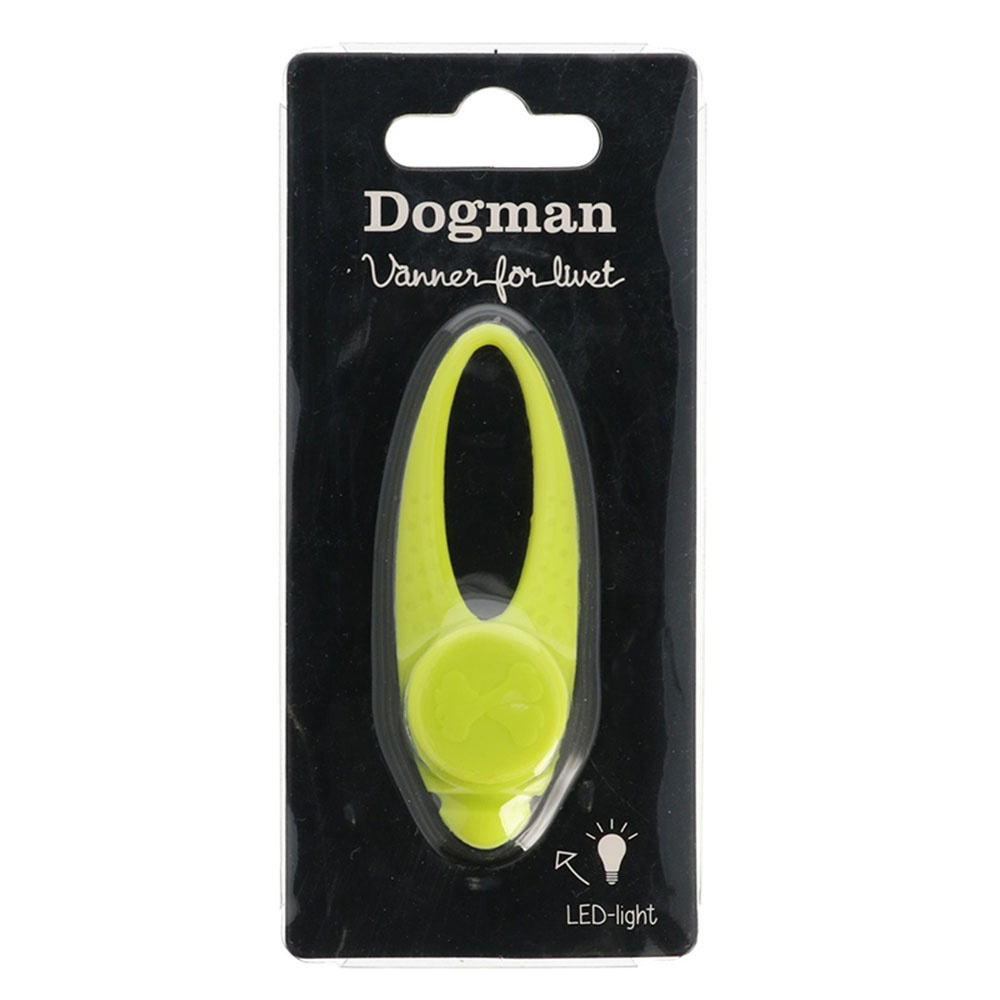 Knipperlamp Basic Siliconen LED Geel