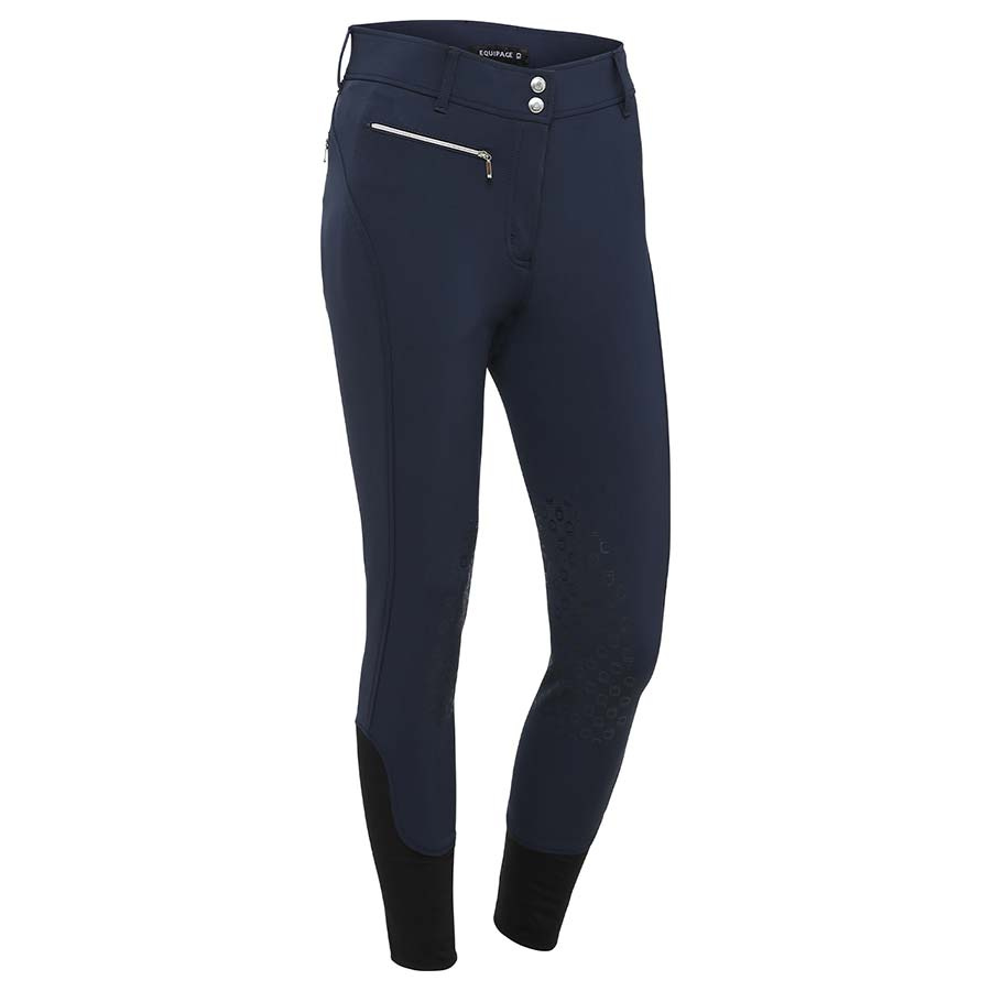 Rijbroeken Alissa Knee Grip Marineblauw