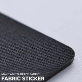 Bevestigingspatch voor Paardrijcap Fabric Sticker 2-pack Zwart Bevestigingspatch voor Paardrijcap Fabric Sticker 2-pack Zwart